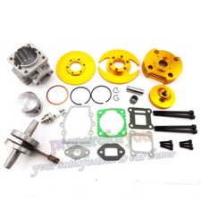 Kit foro grande oro 44 mm testa cilindro per 47 49cc tasca dirt bike mini moto ATV