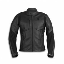 Giacca ducati pelle black - in,