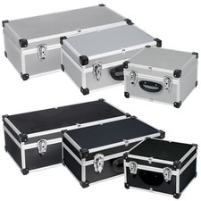 anndora® DJ Custodia CD Custodia in Alluminio per 40/60/80 CD + Chiave DJ Case Box