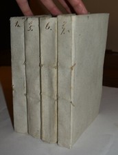 STORIA DEI MINERALI - fig. 1792 - BUFFON - storia naturale - 16 TAVOLE- 4 VOLUMI