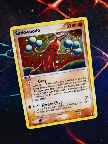 Pokemon sudowoodo card ex - card,