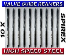 10x VALVE GUIDE HSS REAMER KIT