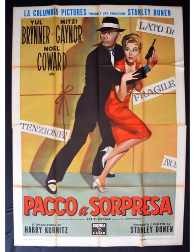 Manifesto pacco sorpresa yul - pacco,