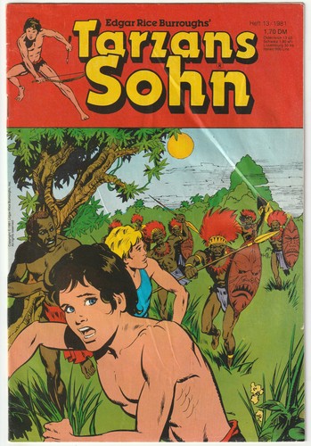 Tarzans sohn 13 1981 - sohn, #13/1981