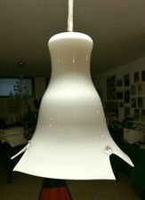 VENINI - Lampada a sospensione modello PETALI in vetro opalino lattimo