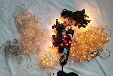 ✅LUCI DI NATALE LED E PISELLINI PER INTERNO VARI COLORI ADDOBBI NATALIZI ALBERO