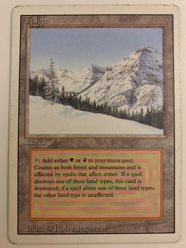 Mtg magic the gathering taiga - the, gathering: