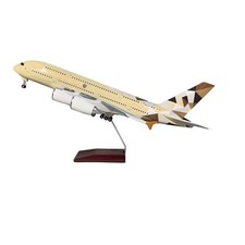 Modellino aereo Etihad Airbus