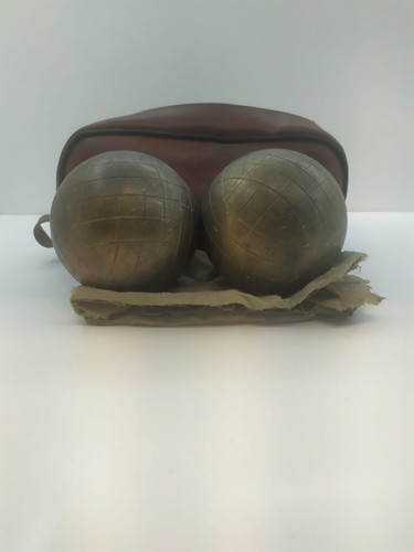Bocce petanque in bronzo - petanque,