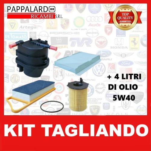 Kit tagliando 4lt di olio - +,