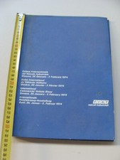 Cartella stampa Fiat veicoli industriali 619 T1 697 OM