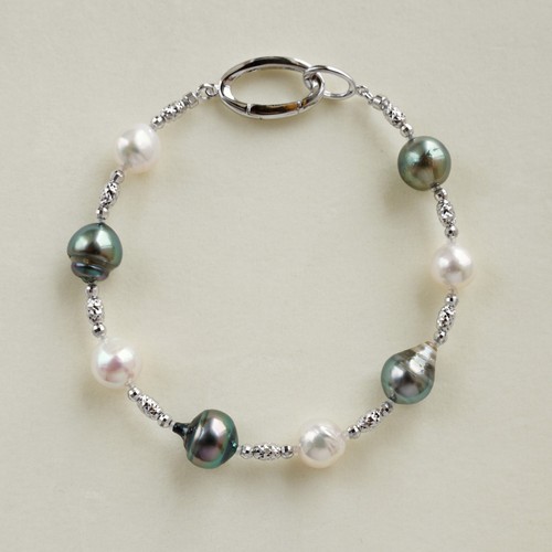 Bracciale perle coltivate - perle,