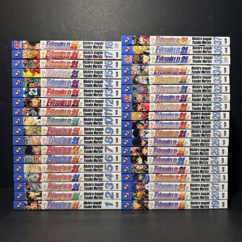 Eyeshield manga volumi 37 - 21, 1-37