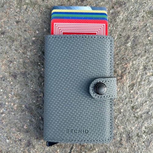 Secrid mini portafoglio carbon - secrid,