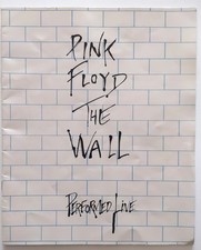 PINK FLOYD RARE TOURBOOK THE WALL PERFORMED LIVE IN NEW YORK 80 NASSAU COLISEUM