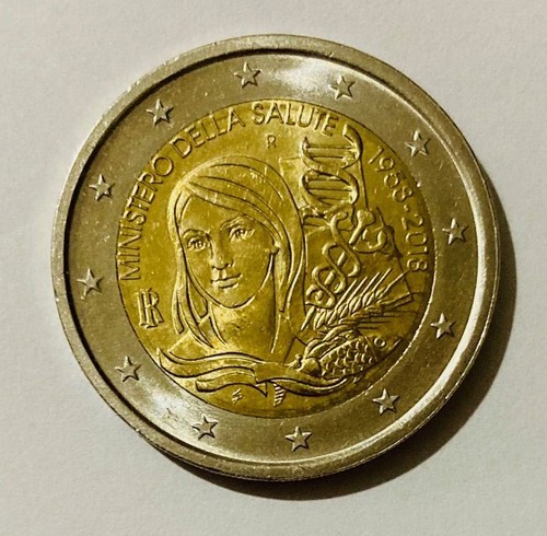Moneta euro rara ministero - moneta,