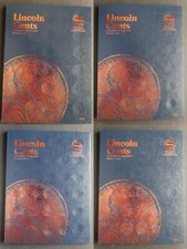 Set di 4 - Whitman Lincoln Cent Coin Cartelle Numero 1-4 1909-2025 Album Libro