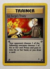 Carte Pokemon LT. SURGE'S