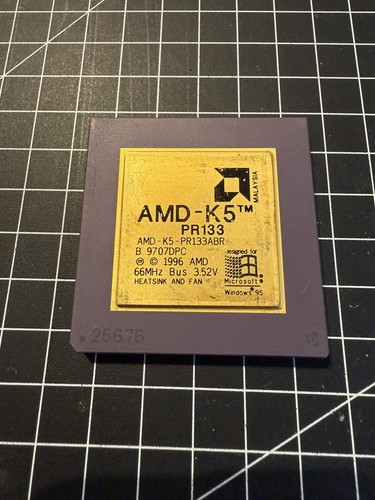 Amd pr133 1996 retro - amd-k5,