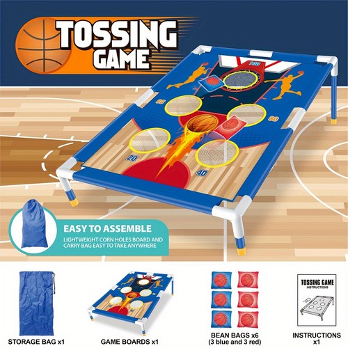 Basket portatile cornhole bean - basket,