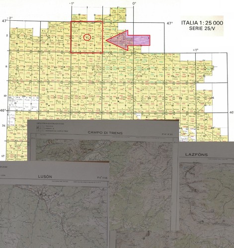 Foglio cartina mappa - foglio,