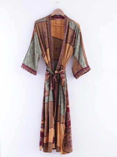 Kimono robe donna seta - robe,