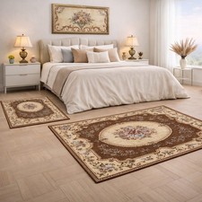 Aubusson tappeto parure - -,