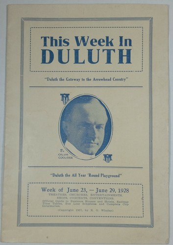 1920 duluth weekly - mn,