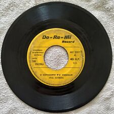 TURI SPAZZOLA - U cunigghiu d'a' cummari/U jadduzzu (45 Giri)