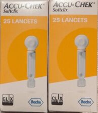 Lancette Softclix Accu Check Roche Diabete 2 Confezioni, 50 Lancette In Totale