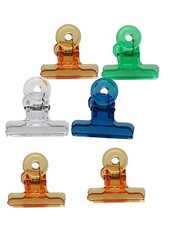 x Set 6 Pezzi Mollette Clip