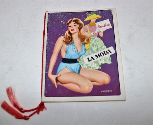 Calendarietto 1960 moda - 1960,