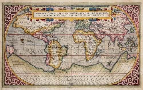 Enorme poster storico 1589 - poster,