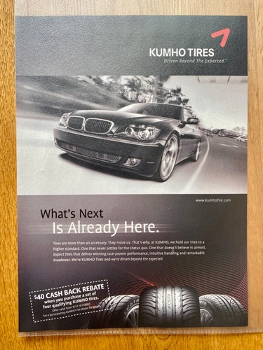 Kumho tires bmw serie - serie, 7