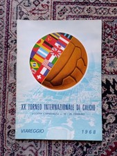Rivista trofeo calcio Viareggio anno 1968 e 1970