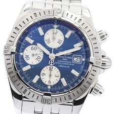 BREITLING Chronomat Evolution A13356 quadrante blu/argento automatico uomo_913329