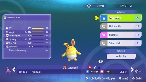 Shiny azumarill - azumarill, |