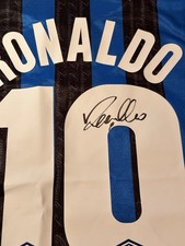 Ronaldo Nazario R9 Signed