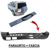 Paraurti Posteriore Per Mitsubishi Pajero Pinin DAL 1998 CON FASCIA SOLO 5 PORTE