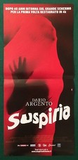 LOCANDINA ORIGINALE CINEMA SUSPIRIA DARIO ARGENTO EDIZIONE  2017 HORROR OTTIMA