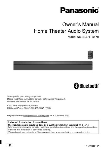 Panasonic htb170 sistema - sc-htb170,