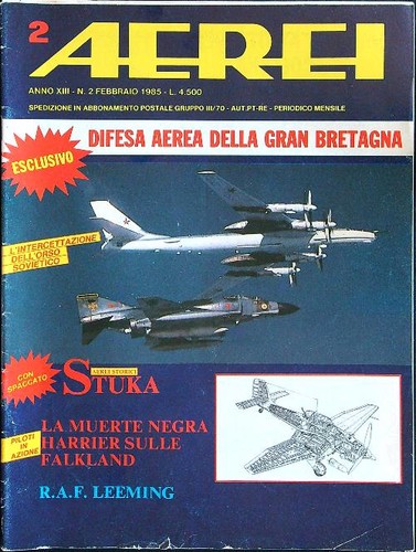 Aerei febbraio 1985 - 1985, aa.vv