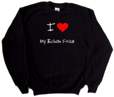 Felpa I Love Heart My Bichon