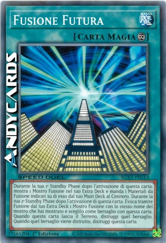 Fusione futura - (speed, duel)
