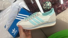 adidas Originals - SL 72 OG - Sneakers bianco sporco e blu