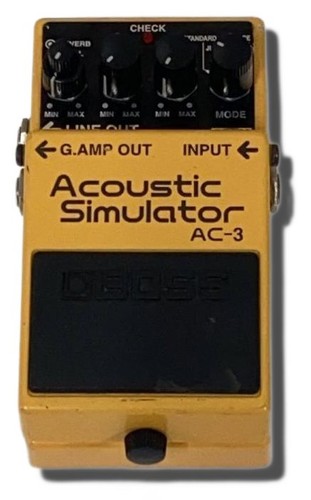 Pedale processore boss 3 - boss, ac-3