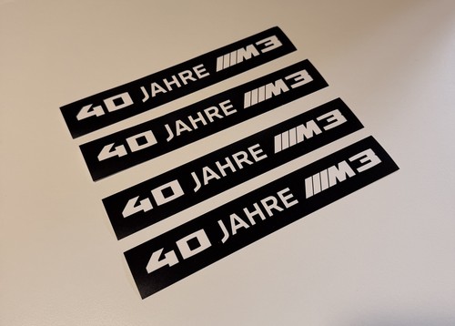 Adesivo sticker per bmw 40 - m, "40