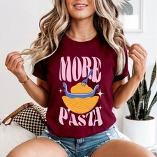 T-shirt donna More Pasta Food