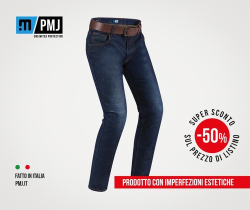 Jeans moto pmj con - da,