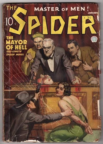 The spider jan 1936 - the,